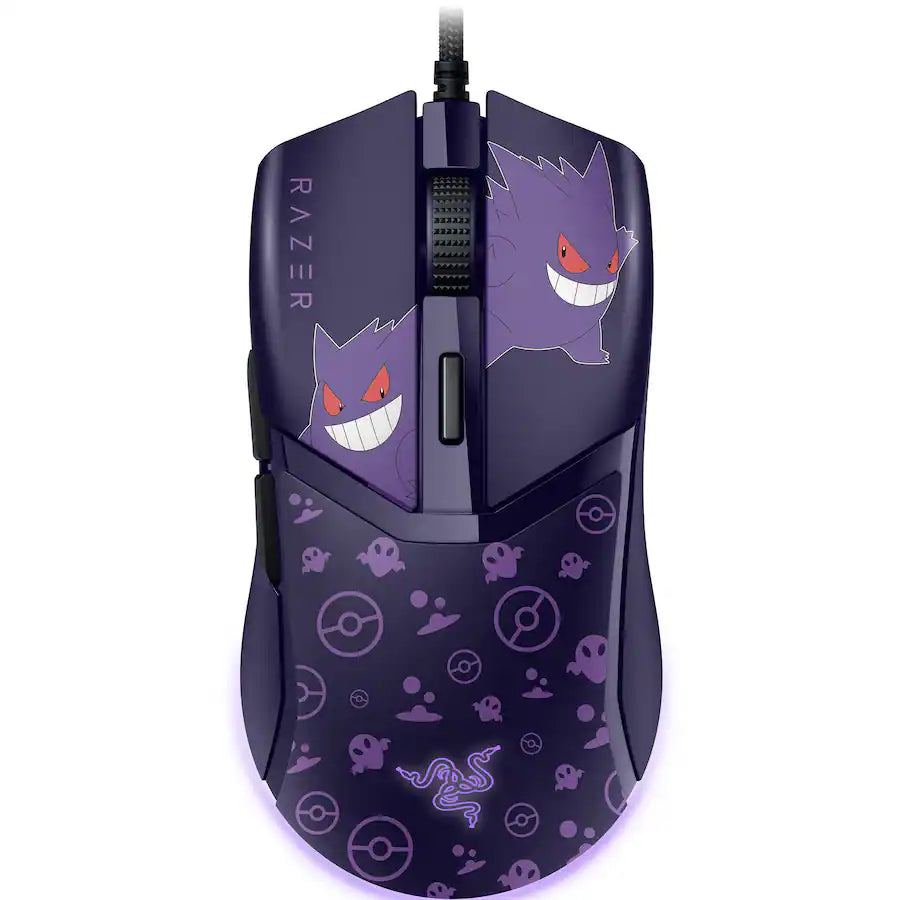 Razer Cobra Lightweight Optical Gaming Mouse – Pokémon Gengar Edition (RZ01-04650700-R3M1)