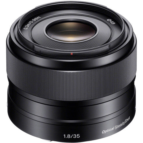 Sony SEL35F18 35mm f/1.8 Prime Lens – Black | E-Mount, Fast Aperture, New