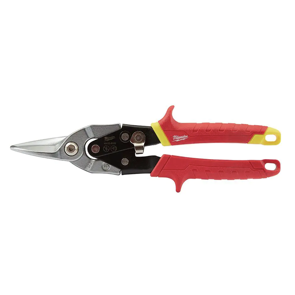 Milwaukee 10 in. Straight-Cut Aviation Snips (48-22-4530)