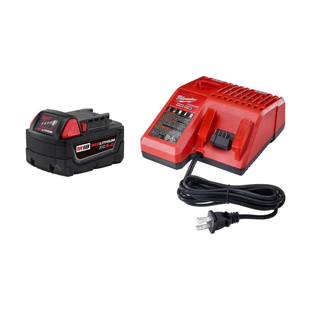 Milwaukee 48-59-1850 M18 Xc 5.0 Starter Kit