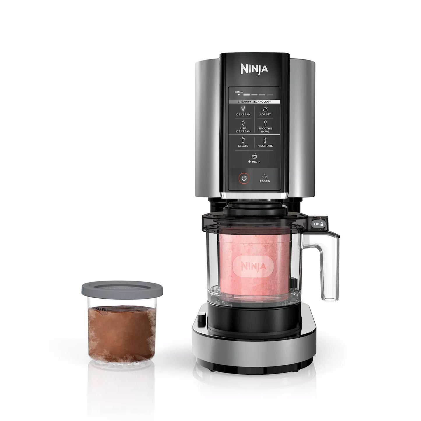 Ninja CREAMi Ice Cream, Gelato & Sorbet Maker - Silver (220810)