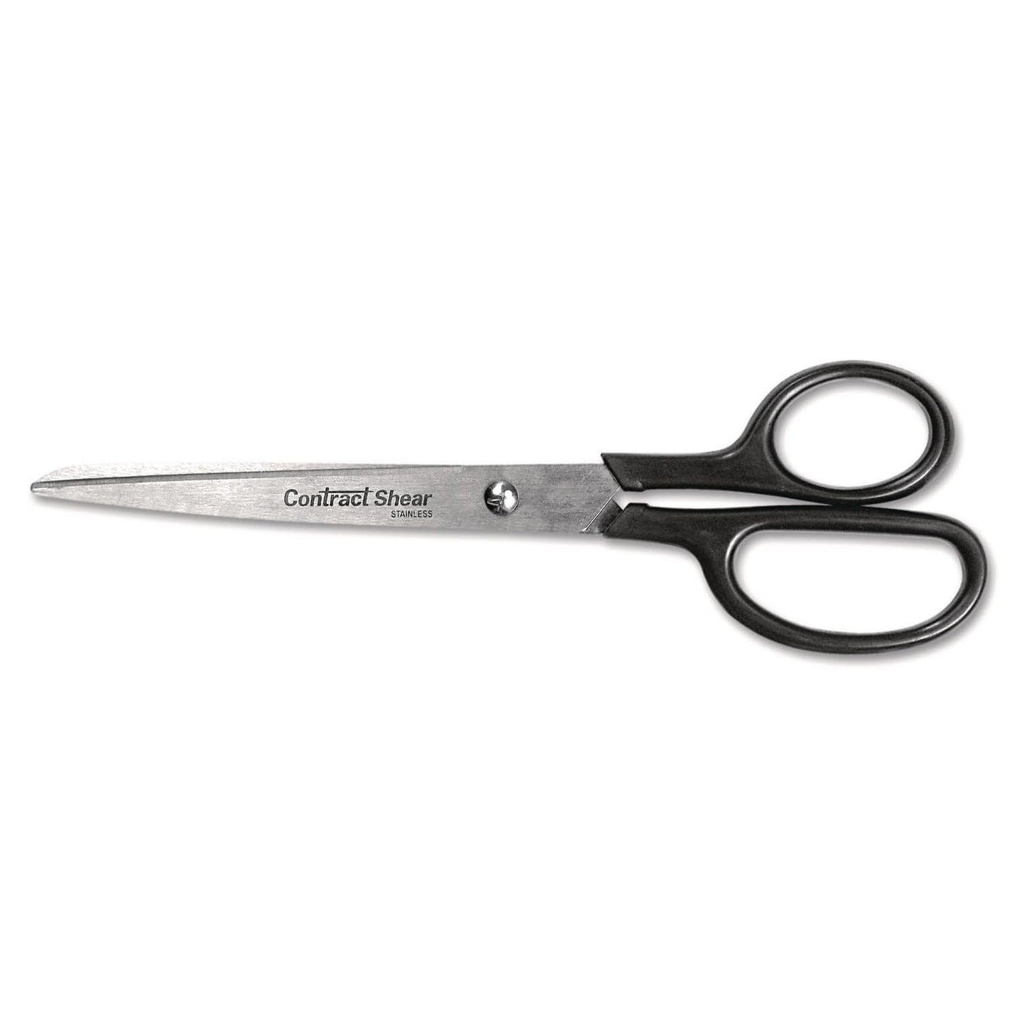 Westcott 8" Stainless Steel Scissors, Black Handles – 12 Pack (10572-003)