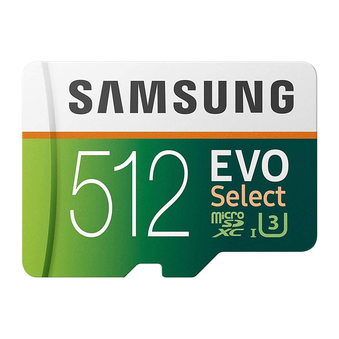 Samsung EVO Select 512GB microSDXC Card U3 w/ Adapter 4K Storage Memory
