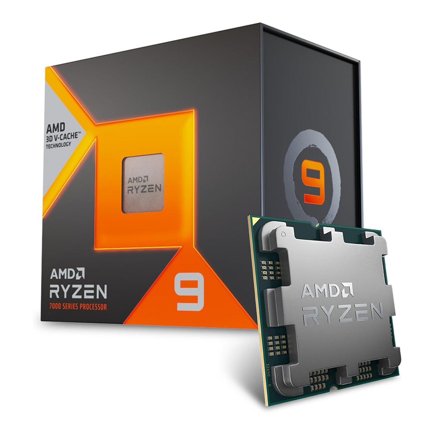 AMD Ryzen™ 9 7900X3D 12-Core, 24-Thread Desktop Processor (100-100000909WOF)