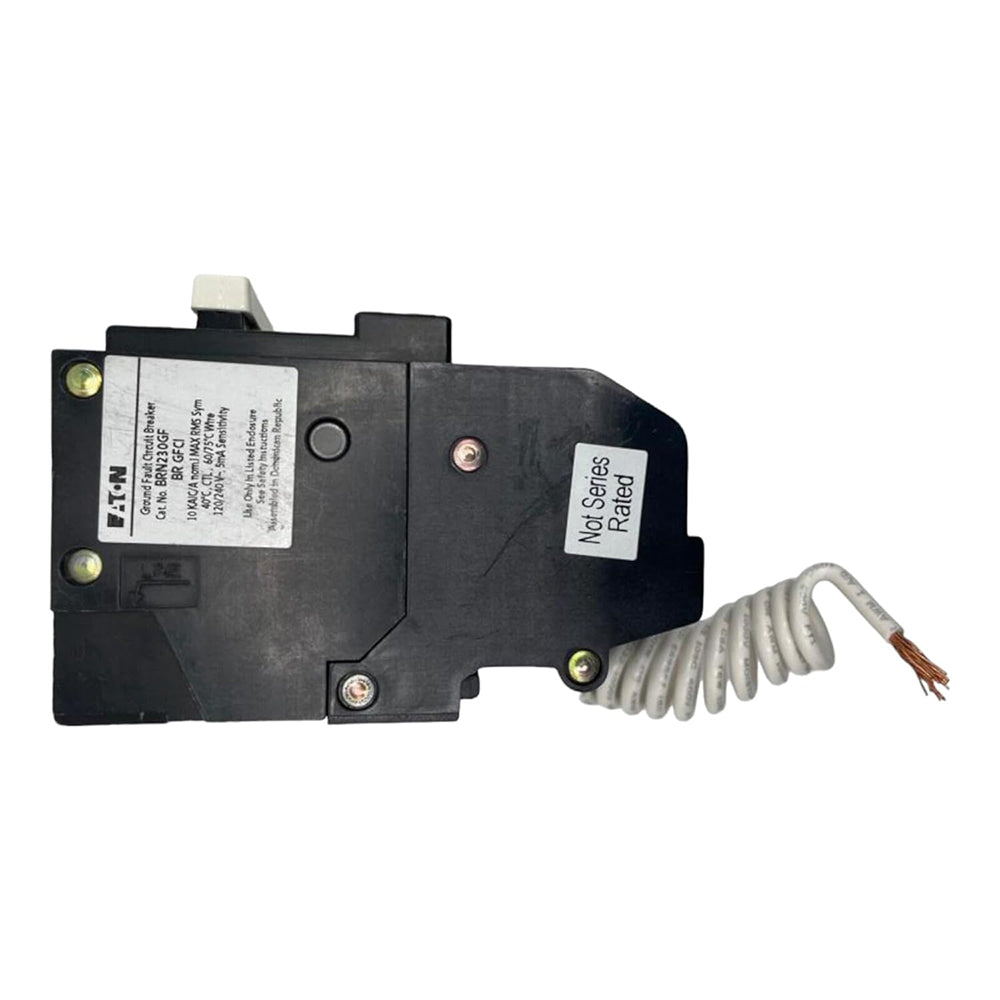 Eaton BRN230GFCS BR GFCI Circuit Breaker, Ground Fault