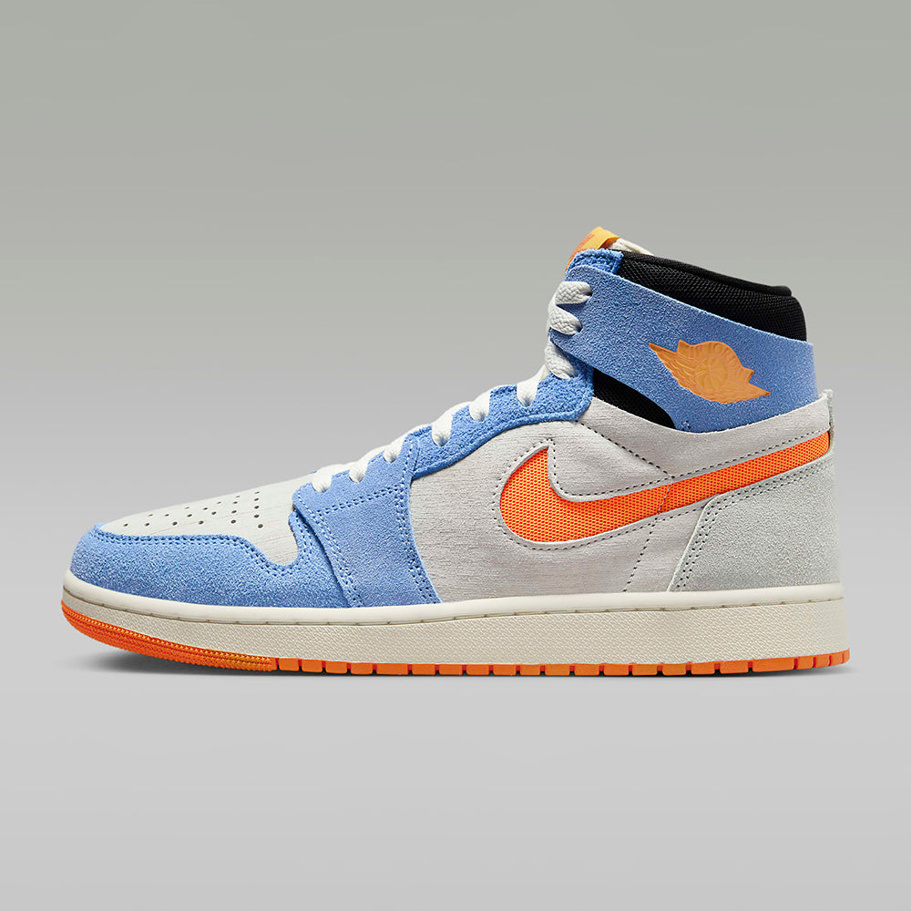 Air Jordan 1 Zoom CMFT 2 (DV1307-184) Sail/Royal Pulse/Light Silver/Alpha Orange - US Mens 11