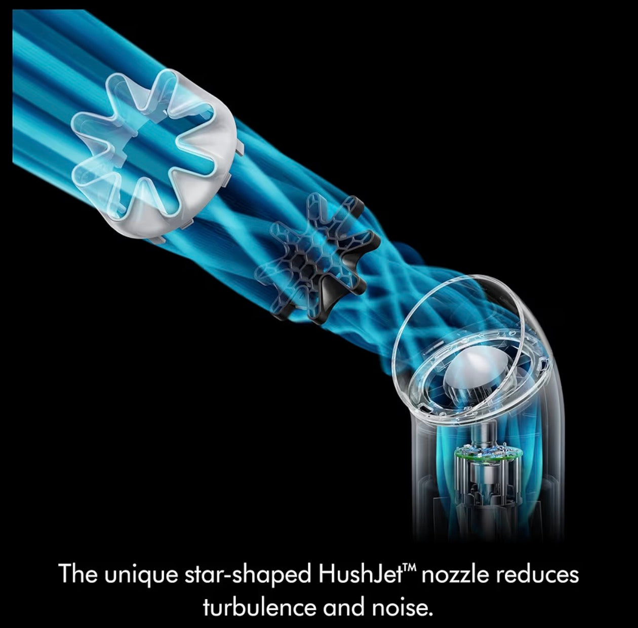 Dyson HushJet Mini Cool Portable Fan - Stone/Blush