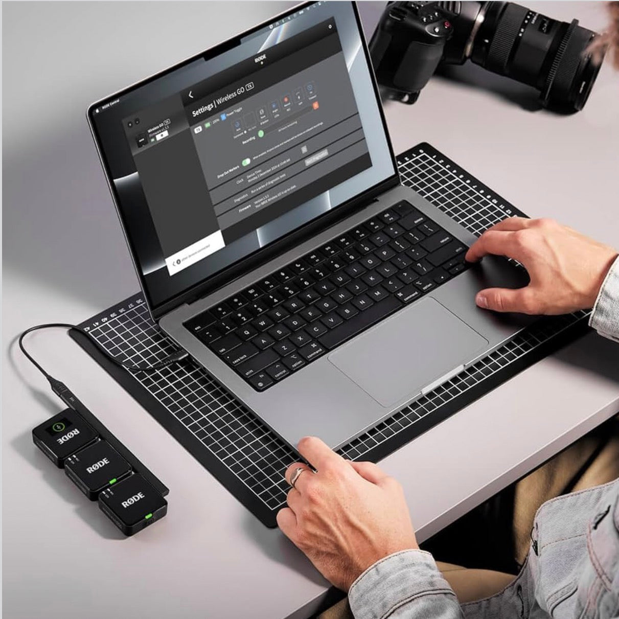 RØDE Wireless GO Gen 3 Dual Wireless Microphone System – Black