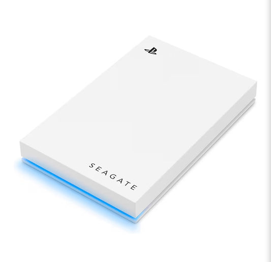 Seagate Game Drive for PlayStation 5TB External HDD - White