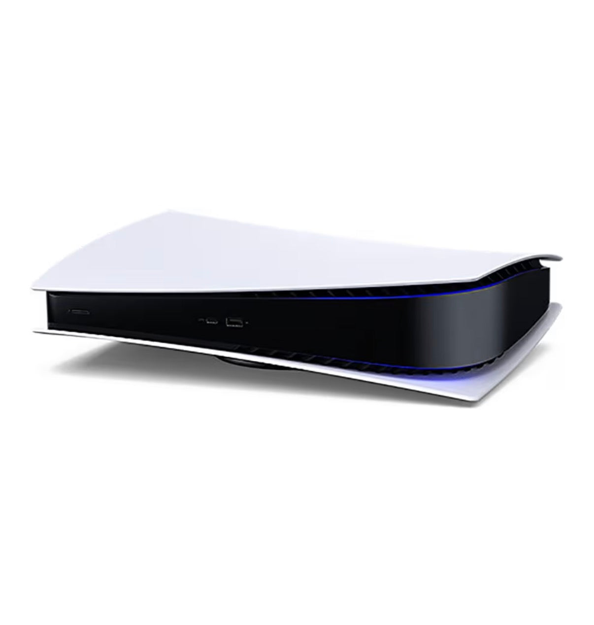 Sony PS5 Digital Edition Console w/ Black Controller HDMI USB-C White