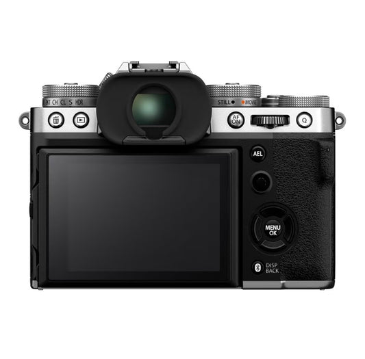 Fujifilm X-T5 Mirrorless Camera Body - Silver w/ Battery SD Card