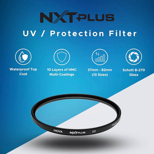 Hoya NXT Plus 72mm UV Filter Schott B270 Glass Multi-Coated Waterproof