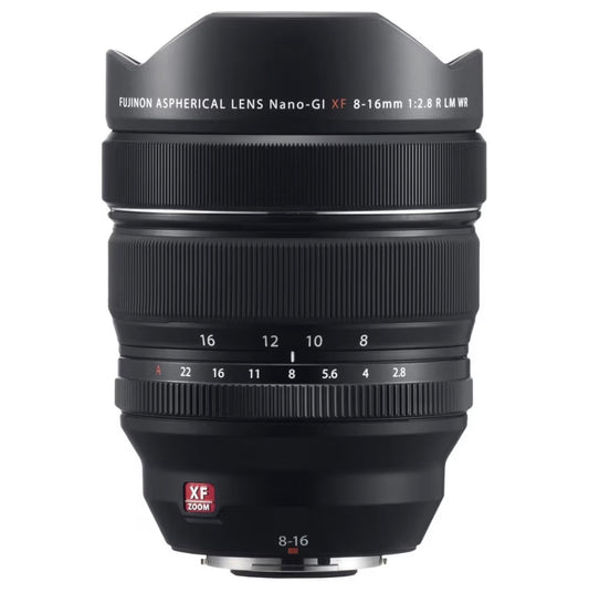 Fujifilm XF 8-16mm F2.8 R LM WR Ultra Wide Lens w/ Box & Cloth
