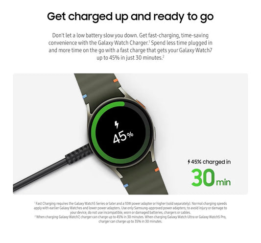 Samsung Galaxy Watch Charger Magnetic Fast Charge EP-OL300BBEGUJ