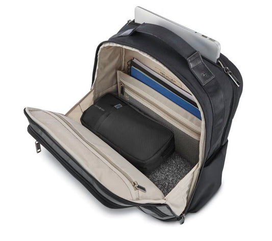 Samsonite NUROAD 15.6" Laptop Backpack Grey/Black Travel Business Bag