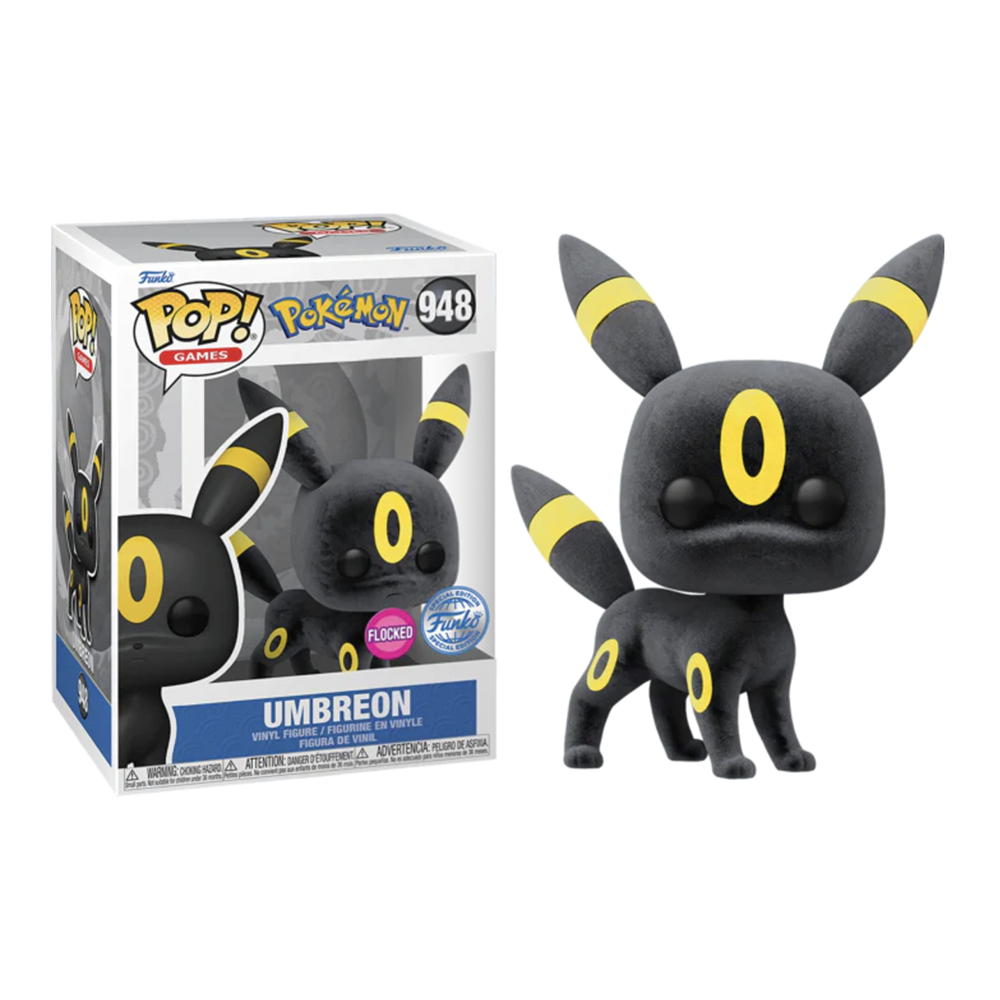 Funko Pop! Games Pokemon - Umbreon #948 Flocked Limited Edition
