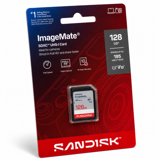 SanDisk ImageMate 128GB SDXC UHS-I Memory Card
