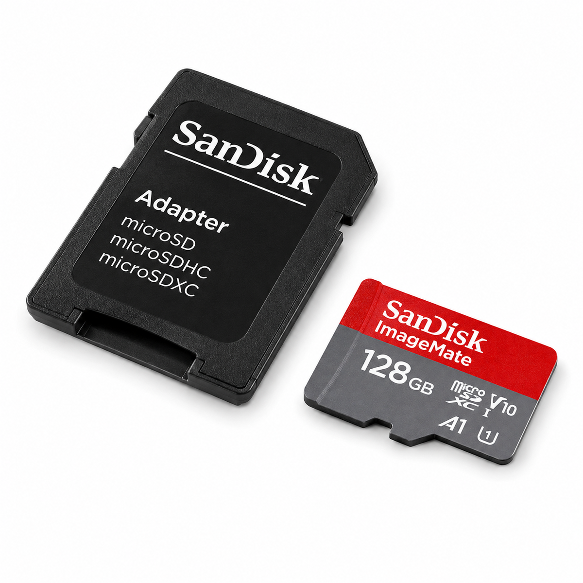 SanDisk ImageMate 128GB microSDXC UHS-I Memory Card with Adapter