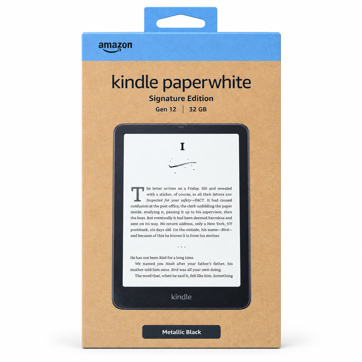 Amazon Kindle Paperwhite Signature Edition 12th Gen 32GB Metallic Black