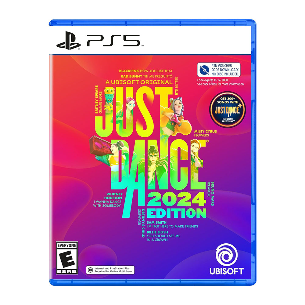 Just Dance 2024 Edition Amazon Exclusive Bundle (Code in Box & Ubisoft Connect Code)