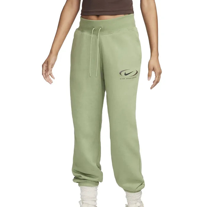 Nike Sportswear Phoenix Fleece Sweatpants Women's - Olive Green / Large (FN7716-386)