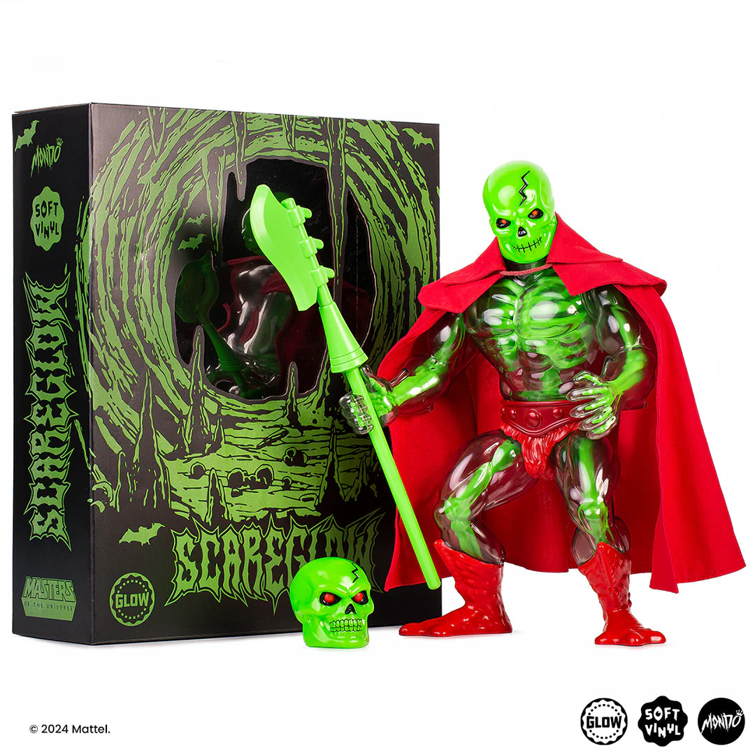 Masters of the Universe - Scareglow Soft Vinyl Figure - Necromancer Variant (TOY-048 B) Limited Edition
