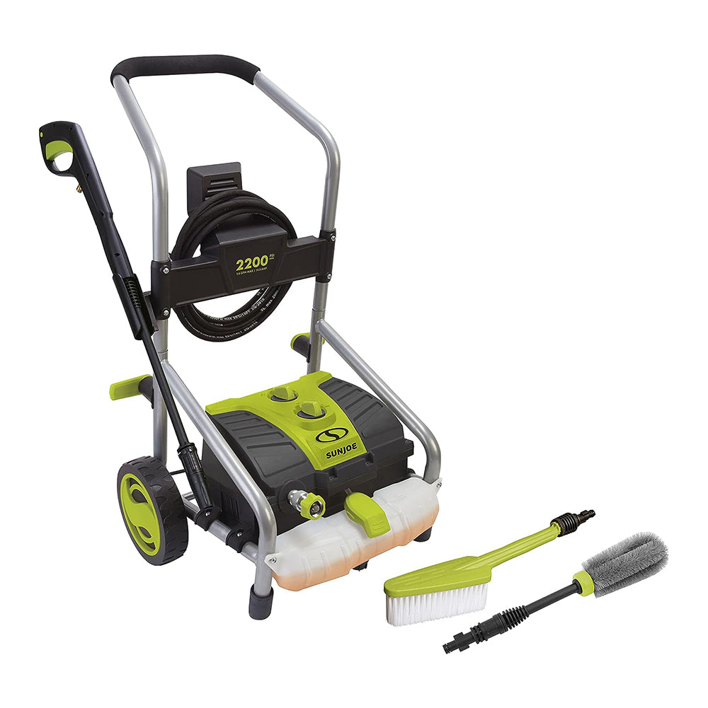Sun Joe SPX4003-ULT Electric Pressure Washer, 14.5-Amp Motor, Utility Brush, Wheel and Rim Brush