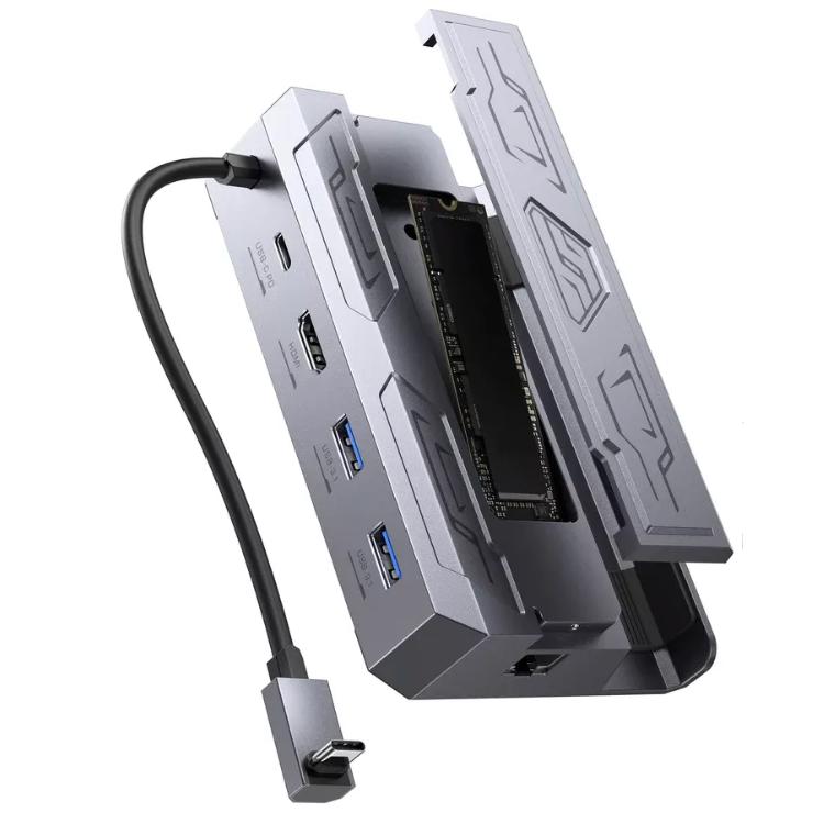 Jsaux 6-in-1 Docking Station with M.2 SSD Enclosure (HB0604)