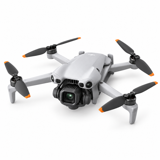 DJI Mini 5 Pro drone unfolded front angle