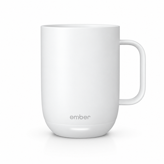 Ember Mug 2 14 oz white smart mug front view