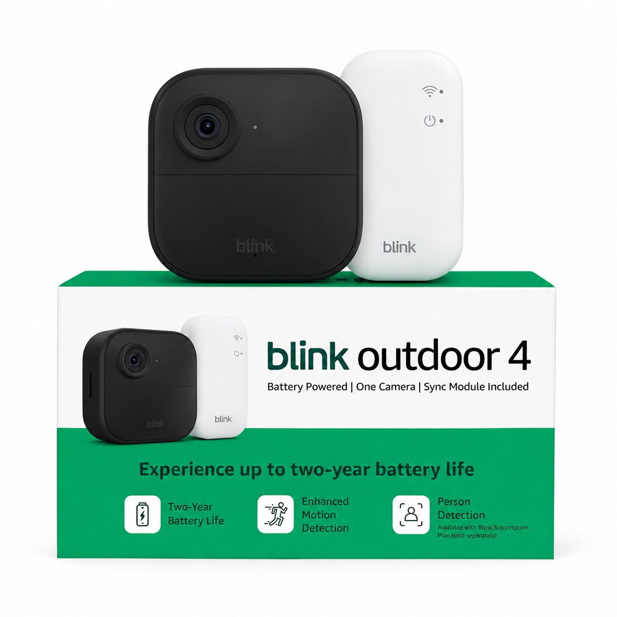 Blink Outdoor 4 Wireless 1080p Security Camera Sync Module Core 1 Camera