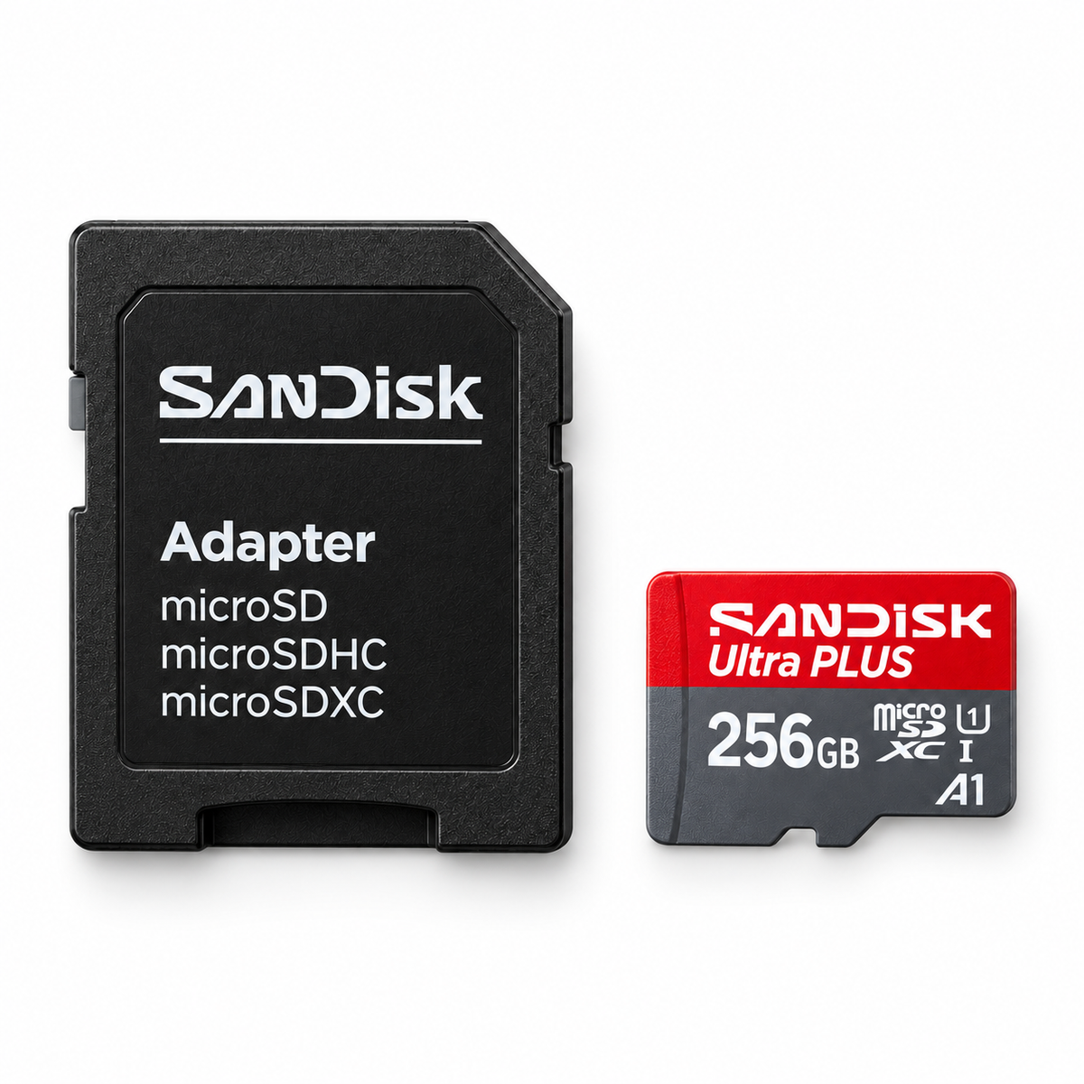 SanDisk Ultra PLUS 256GB with SD adapter - view 6