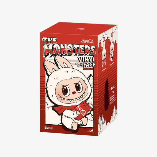 Pop Mart THE MONSTERS COCA-COLA SERIES-Vinyl Face Blind Box, Single Box, Limited Edition