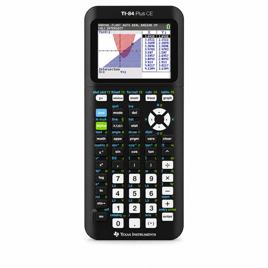 Texas Instruments TI-84 Plus CE Python Color Graphing Calculator Black