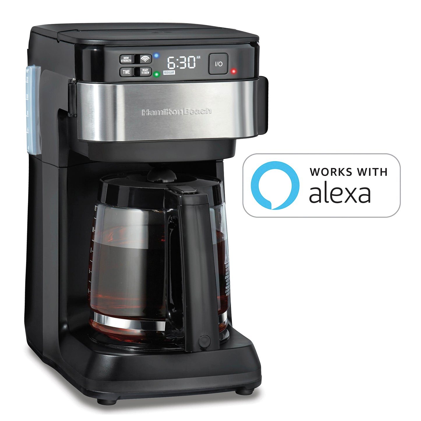 Hamilton Beach Works with Alexa Smart Coffee Maker (49350)