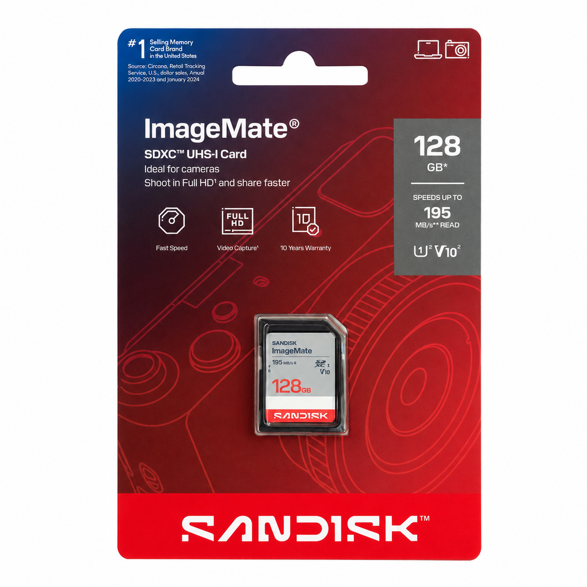 SanDisk ImageMate 128GB SDXC UHS-I Memory Card