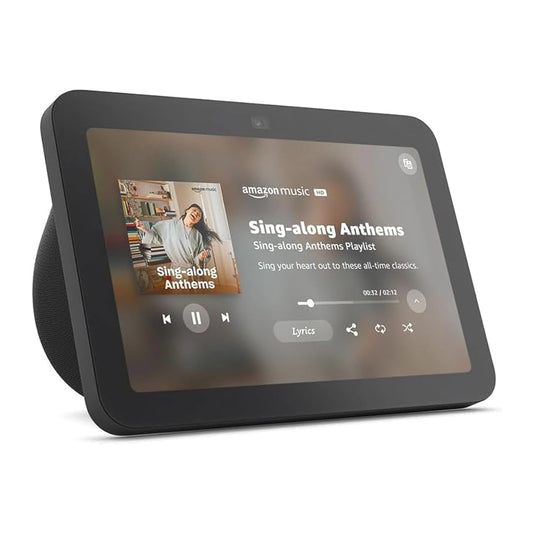 Amazon Echo Show 8 – Smart Display with Spatial Audio (Charcoal)