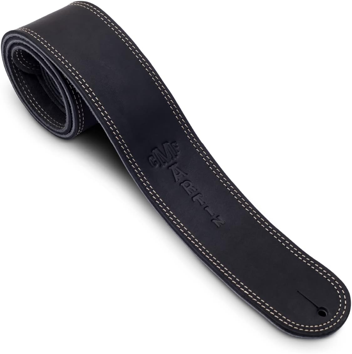 Martin Ball Glove Leather Guitar Strap – Black