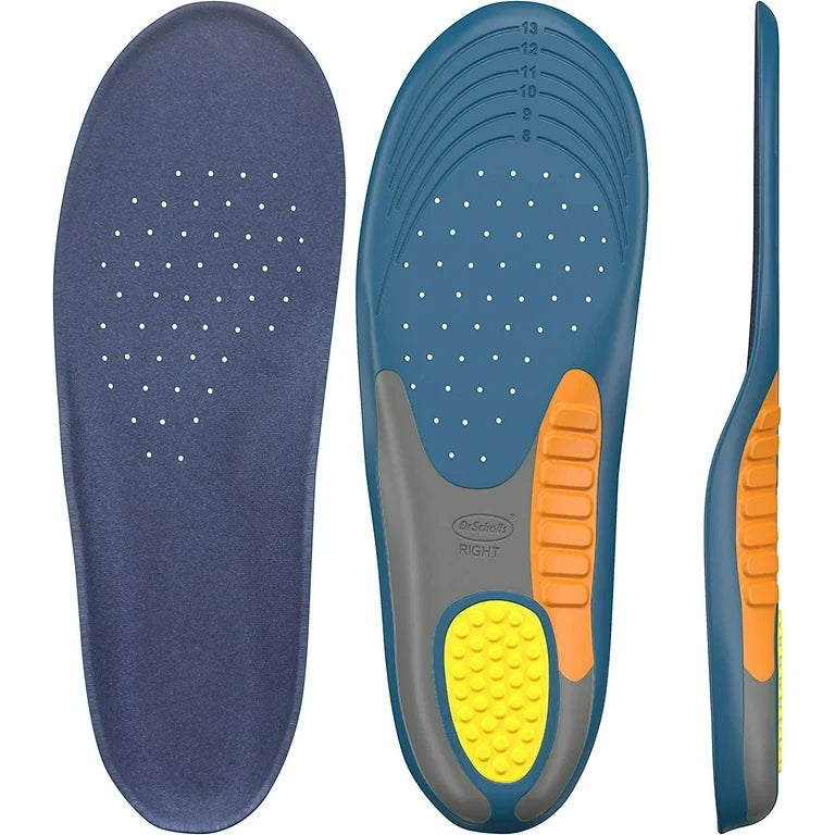 Dr. Scholl’s Heavy Duty Support Orthotics – Men’s 8-14, Over 200lbs, Pain Relief