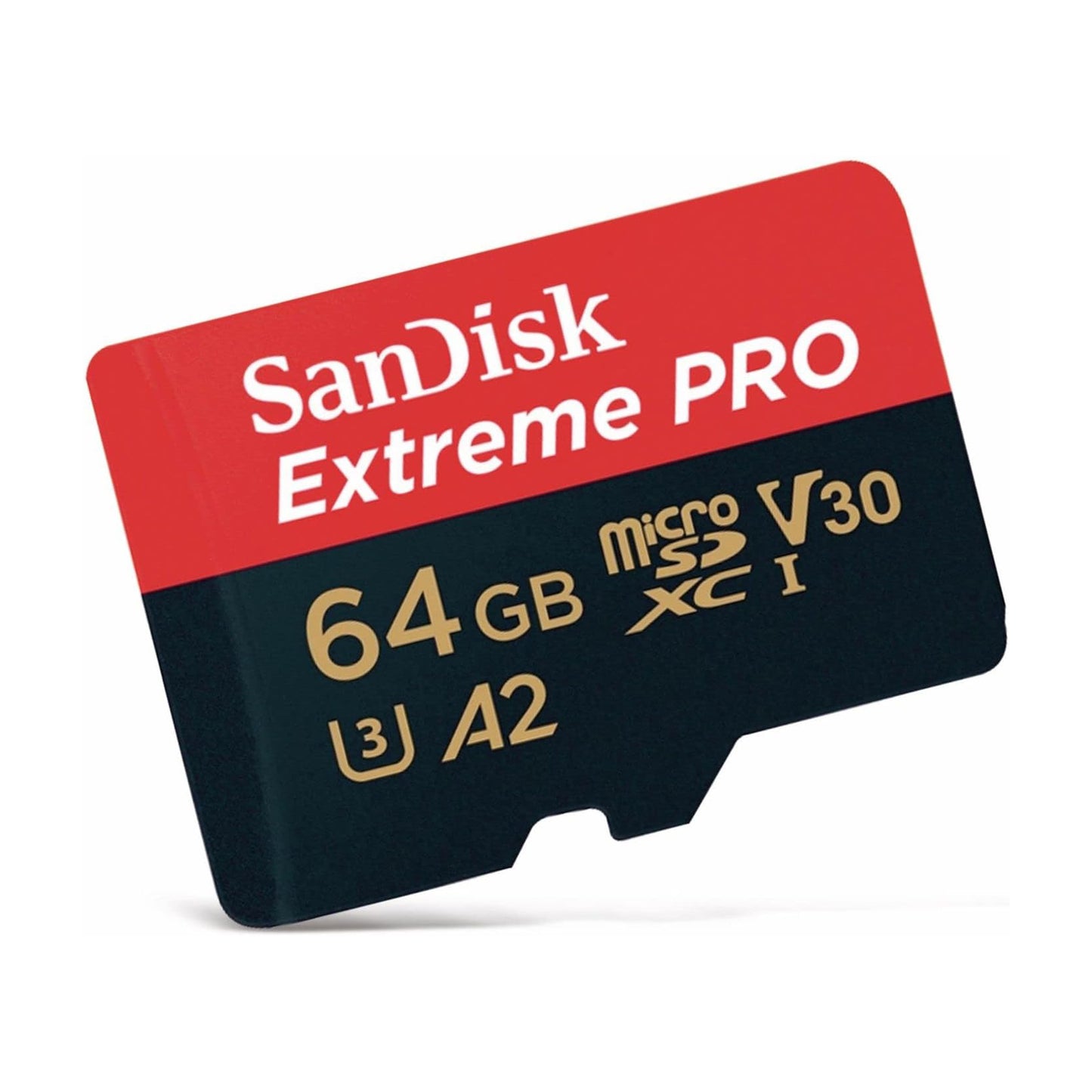 SanDisk Extreme PRO 64GB microSDXC UHS-I Memory Card + Adapter