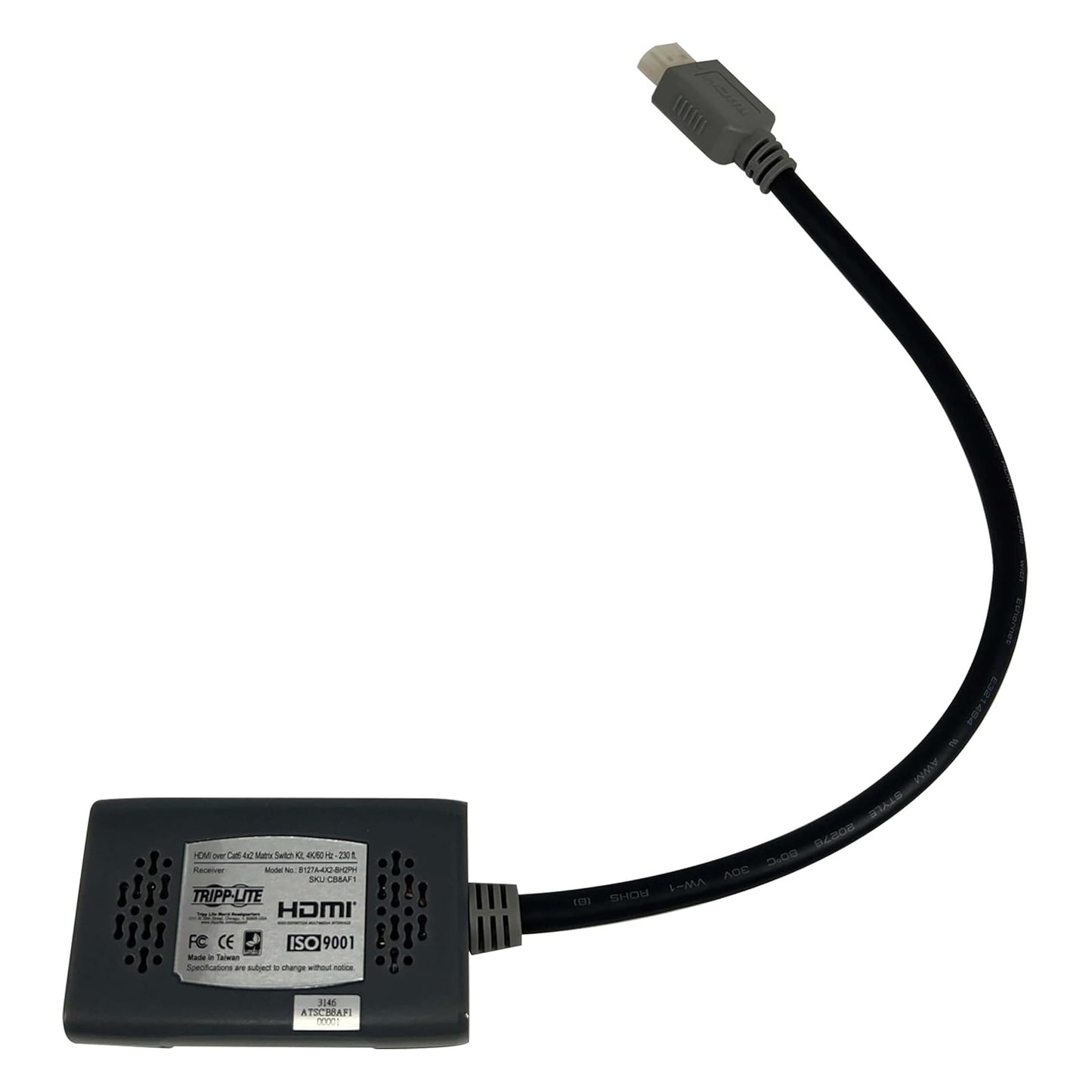 Tripp Lite 4x2 HDMI Over Cat6 Matrix Switch Kit 4K @ 60Hz (B127A-4X2-BH2PH)