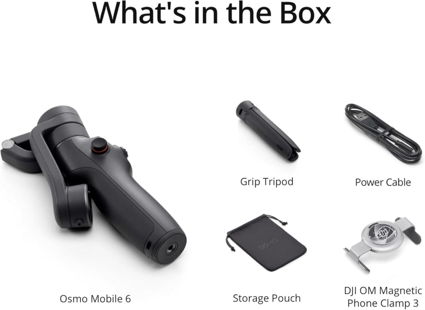 DJI Osmo Mobile 6 Smartphone Gimbal Stabilizer – Slate Gray (OE200)