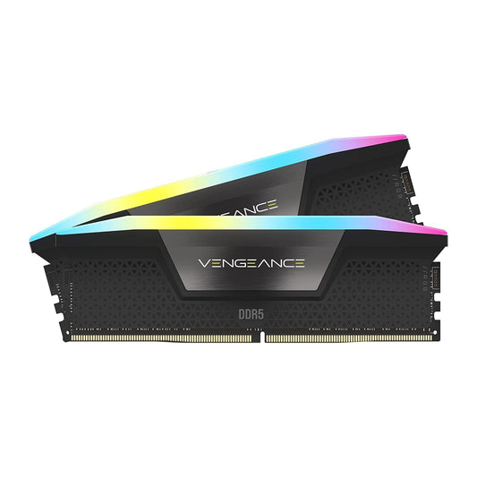 CORSAIR Vengeance RGB DDR5 32GB (2x16GB) 6000MHz CL36 – Black