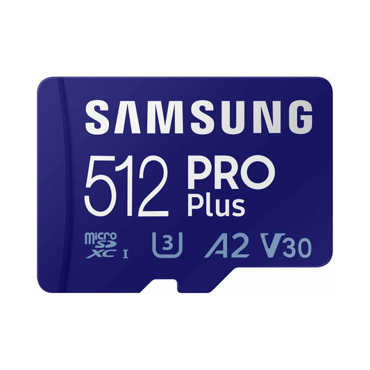 Samsung PRO Plus 512GB microSDXC Memory Card + Adapter
