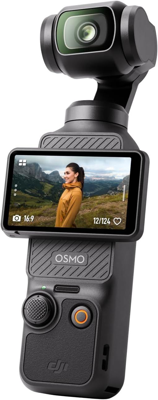 DJI Osmo Pocket 3 4K Gimbal Camera with Rotatable Touchscreen