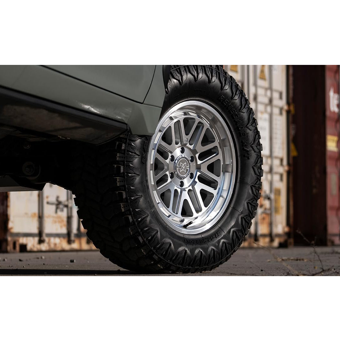 Method 804 Raised 20x9 Machined Clear Coat Wheel – 6x5.5, 0mm Offset