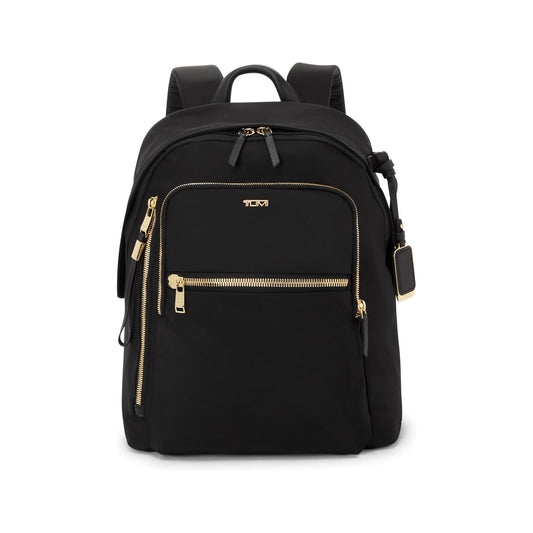 TUMI – Voyageur Halsey Backpack – Black & Gold (146569)