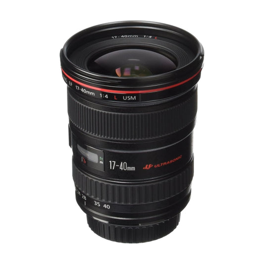 Canon EF 17-40mm f/4L USM Ultra Wide Angle Zoom Lens for SLR Cameras (8806A002)