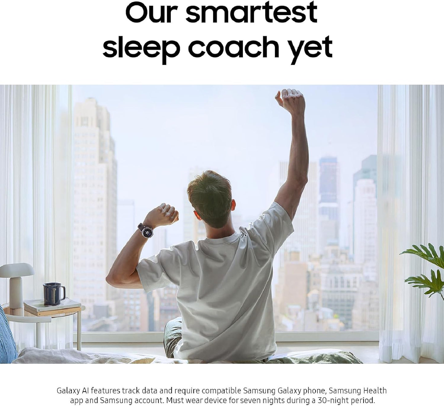 Samsung Galaxy Watch8 Classic (46mm, Black) – Wi-Fi/Bluetooth | SM-L500NZKAXAA