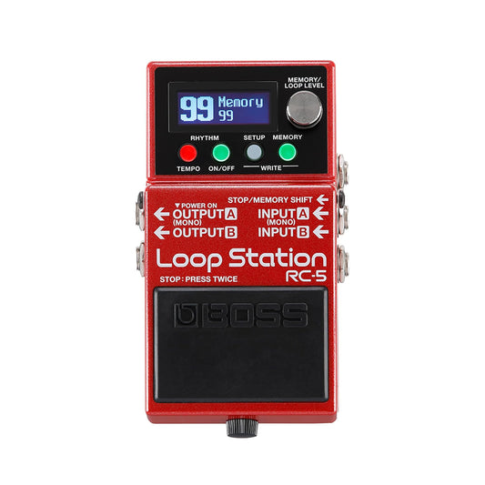 BOSS RC-5 Loop Station Compact Looper Pedal